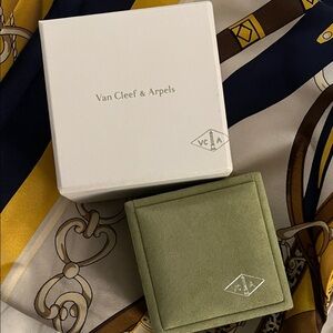 Van Cleef & Arpels Olive Green Jewelry Box